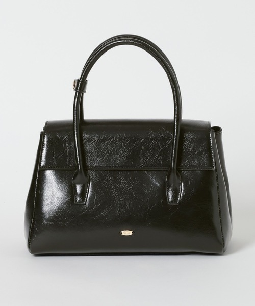 セール】フェイクレザーハンドルBAG 640209（ハンドバッグ）｜Heather