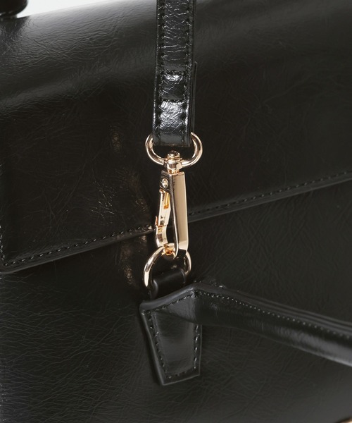 Heather(ヘザー)の「フェイクレザーハンドルBAG 640209(ハンドバッグ・レディース・ブラウン/ピンク/ブラック・ONE SIZE)」の10枚目の写真