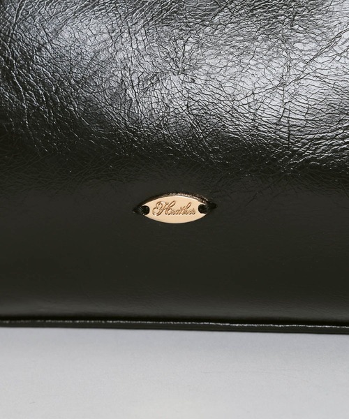 Heather(ヘザー)の「フェイクレザーハンドルBAG 640209(ハンドバッグ・レディース・ブラウン/ピンク/ブラック・ONE SIZE)」の12枚目の写真