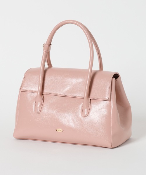 セール】フェイクレザーハンドルBAG 640209（ハンドバッグ）｜Heather