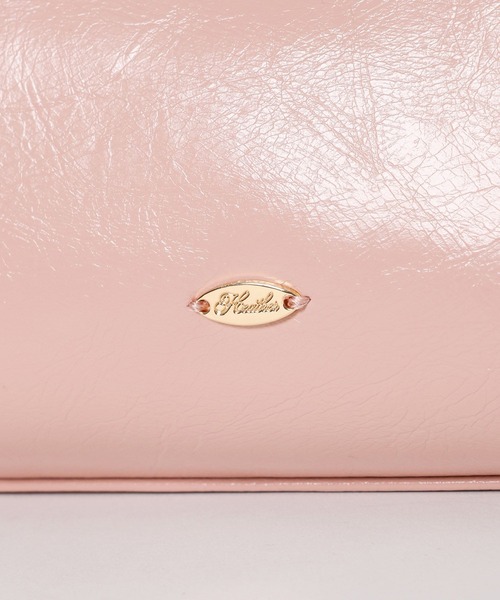 Heather(ヘザー)の「フェイクレザーハンドルBAG 640209(ハンドバッグ・レディース・ブラウン/ピンク/ブラック・ONE SIZE)」の14枚目の写真