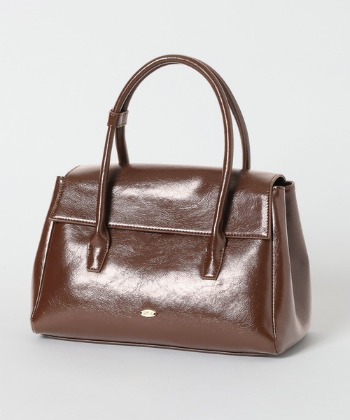 Heather(ヘザー)の「フェイクレザーハンドルBAG 640209(ハンドバッグ・レディース・ブラウン/ピンク/ブラック・ONE SIZE)」の15枚目の写真