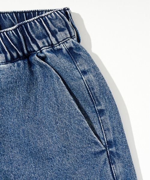 Mark Gonzales（マーク・ゴンザレス）の「Mark Gonzales(マーク ゴンザレス) ブランドロゴ ワイドデニムパンツ / WEB・直営店限定（デニムパンツ・メンズ・ブラック/ブルー・M/L/XL）」の21枚目の写真