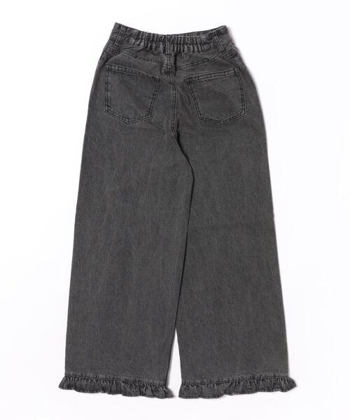 flower(フラワー)の「フリルデニムパンツ(デニムパンツ・レディース・ブラック・SMALL/MEDIUM)」の10枚目の写真