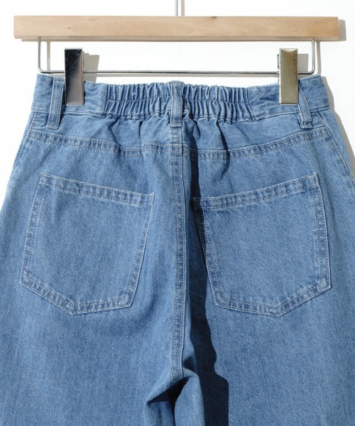 flower(フラワー)の「フリルデニムパンツ(デニムパンツ・レディース・ブラック・SMALL/MEDIUM)」の16枚目の写真