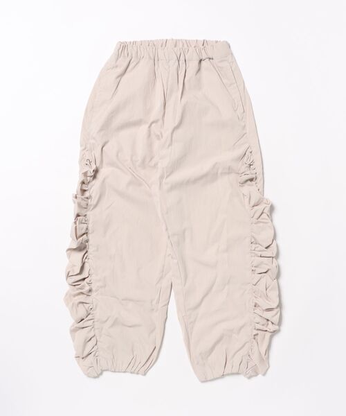 Ocean&Ground(オーシャン&グラウンド)の「TNサイドギャザーパンツ(その他パンツ・キッズ・ブラック/キナリ/ピンク・80/90/95/100/110/120/130/140)」の2枚目の写真