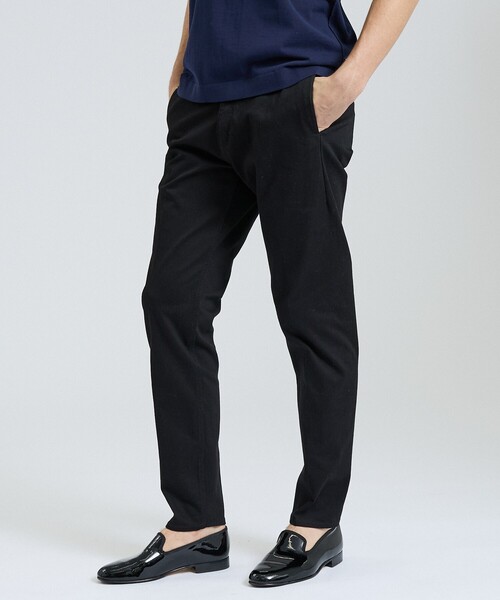 DESIGNWORKS（デザインワークス）の「ハイパーストレッチ スリム チノパンツ（スラックス・メンズ・ブラック/ベージュ・48/46/44/50）」の3枚目の写真