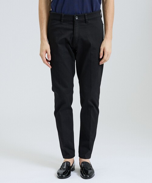 DESIGNWORKS（デザインワークス）の「ハイパーストレッチ スリム チノパンツ（スラックス・メンズ・ブラック/ベージュ・48/46/44/50）」の4枚目の写真