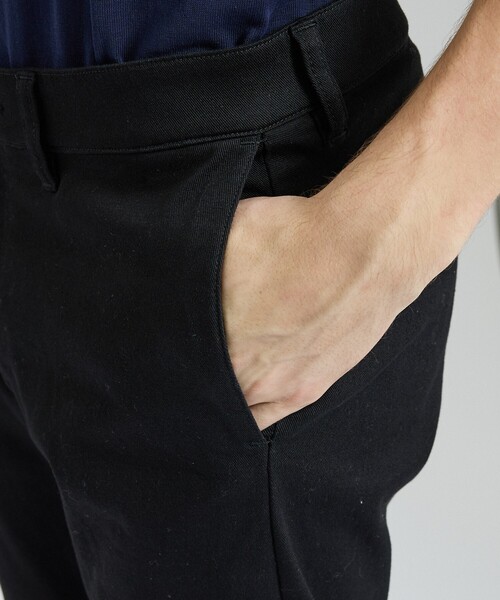 DESIGNWORKS（デザインワークス）の「ハイパーストレッチ スリム チノパンツ（スラックス・メンズ・ブラック/ベージュ・48/46/44/50）」の10枚目の写真