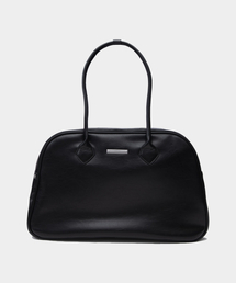 MACOI（マッコイ）の「レザー クラシック ロングハンドル ビッグ ショルダーバッグ [ブラック]（ショルダーバッグ）」