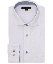 m.f.editorial（エムエフエディトリアル）の「【ノンアイロン ストレッチ 吸水速乾】m.f.エディトリアル メンズ カッタウェイ ビジネス ドレス 長袖 ニット ワイシャツ（ビジネスシャツ）」