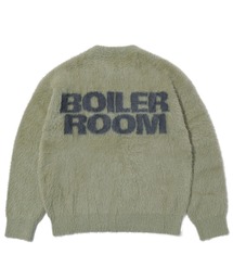 BOILER ROOM SHAGGY KNIT CREW AW24KN