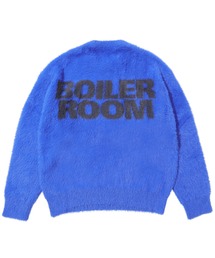 BOILER ROOM SHAGGY KNIT CREW AW24KN