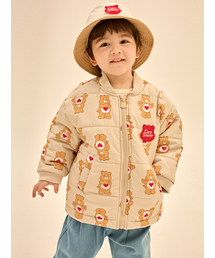 CAREBEARS（ケアベア）の「テンダーハートベアパディングジャケット（ブルゾン）」