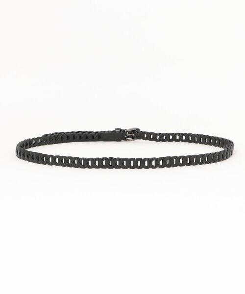 BACK NUMBER(バックナンバー)の「BACK NUMBER(バックナンバー)【メンズ】レザーチェーンデザインベルト(ベルト・メンズ・ブラック/ブラウン・フリー)」の3枚目の写真