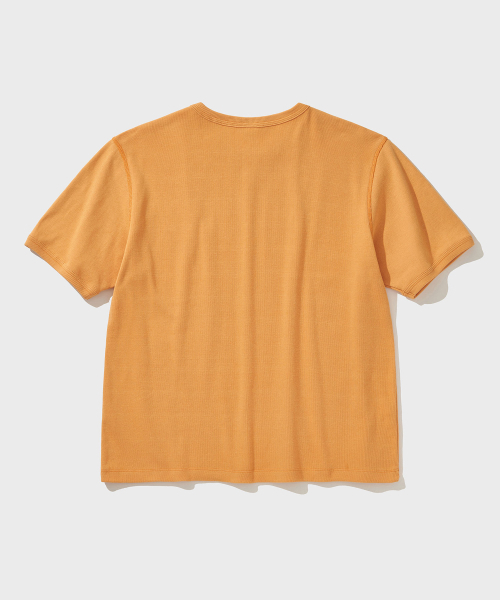 VDR（ブイディアール）の「V CREW NECK T-SHIRT [Sun Orange]（Tシャツ/カットソー・メンズ・その他・M/L/XL）」の2枚目の写真