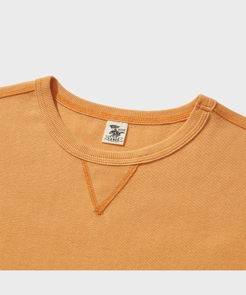 VDR（ブイディアール）の「V CREW NECK T-SHIRT [Sun Orange]（Tシャツ/カットソー・メンズ・その他・M/L/XL）」の3枚目の写真