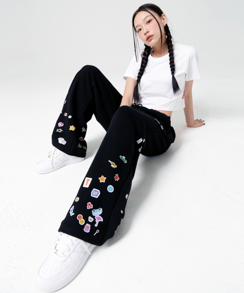 ARTISTWEAR（アーティストウェア）の「[ATW]クールキッズワイドバンディングパンツ（スウェットパンツ・レディース・その他・S/M/L/XL）」の14枚目の写真