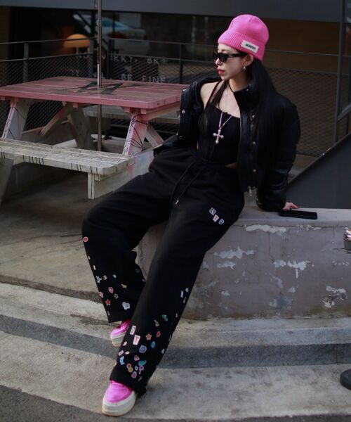 ARTISTWEAR（アーティストウェア）の「[ATW]クールキッズワイドバンディングパンツ（スウェットパンツ・レディース・その他・S/M/L/XL）」の5枚目の写真
