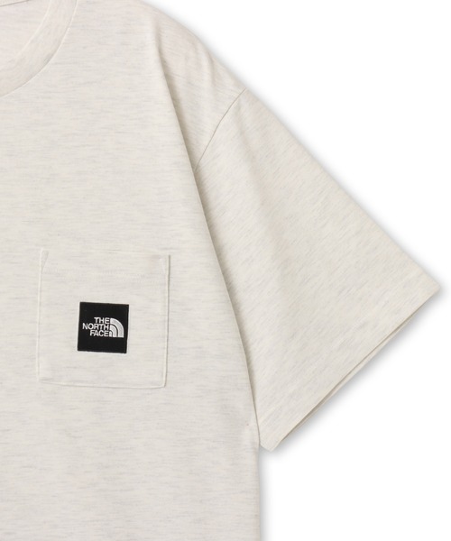 THE NORTH FACE(ザノースフェイス)の「THE NORTH FACE S/S Square Logo Pocket Tee / ザ ノース フェイス ショートスリーブ スクエア ロゴ ポケット ティー(Tシャツ/カットソー・メンズ・ホワイト系その他・L/M/XL/S/XXL)」の3枚目の写真