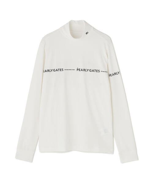 PEARLY GATES】37.5ベア天竺長袖ハイネックカットソー（Tシャツ