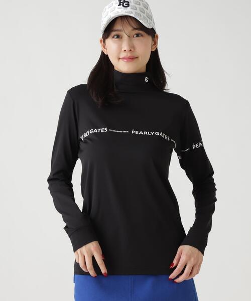 PEARLY GATES(パーリーゲイツ)の「【PEARLY GATES】37.5ベア天竺長袖ハイネックカットソー(Tシャツ/カットソー・レディース・ブルー/ネイビー/ホワイト・SMALL/MEDIUM/LARGE)」の21枚目の写真