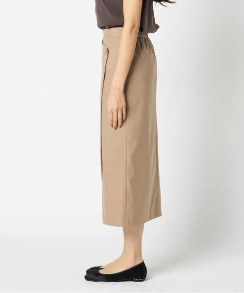 HELIOPOLE(エリオポール)の「the ELLISON SKIRT(スカート・レディース・チャコールグレー/ベージュ・36/38)」の11枚目の写真