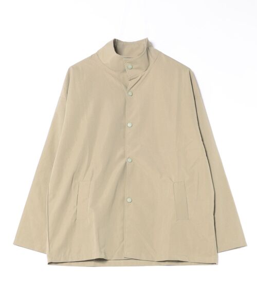 Ritzy(リッツィー)の「オーバーサイズ スタンドカラー シャツコート(シャツ/ブラウス・レディース・グリーン/ブラック・M)」の8枚目の写真