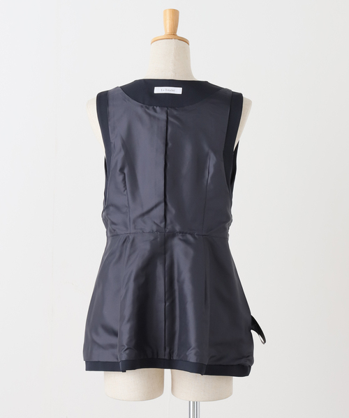 La TOTALITE（ラトータリテ）の「【洗える】コンシャスジレ（その他アウター・レディース・アイボリー/ネイビー・38/36）」の7枚目の写真