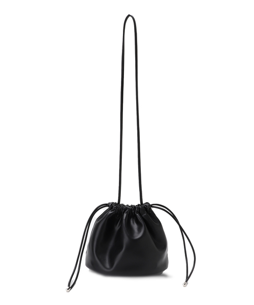 JOURNAL STANDARD relume（ジャーナルスタンダード　レリューム）の「RELUME キンチャクショルダーBAG（ショルダーバッグ・レディース・アイボリー/ブラック/ベージュ・FREE）」の7枚目の写真