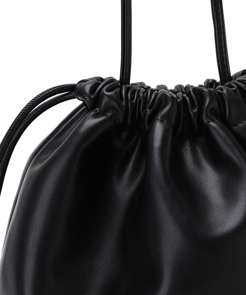 JOURNAL STANDARD relume（ジャーナルスタンダード　レリューム）の「RELUME キンチャクショルダーBAG（ショルダーバッグ・レディース・アイボリー/ブラック/ベージュ・FREE）」の16枚目の写真