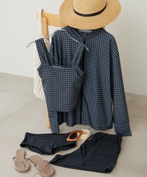 セール】【5点セット】ワッフルプルオーバー スイムウェア（水着