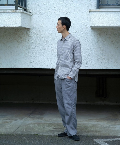 OMNIGOD（オムニゴッド）の「[OMNIGOD mens / オムニゴッド] 綿麻ツイル ルーズイージーペインターパンツ（その他パンツ・メンズ・ブラウン/グレー/アイボリー・2/3）」の8枚目の写真