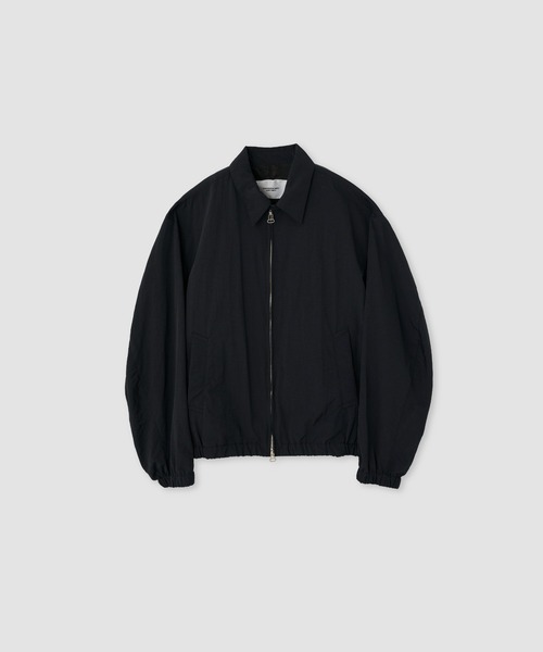 JOHN MASON SMITH(ジョンメイソンスミス)の「JOHN MASON SMITH NYLON TAFFETA OVERSIZED JACKET (26SJK-#203S)(その他アウター・メンズ・ブラック/レッド・LARGE)」の1枚目の写真