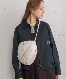 POU DOU DOU | Dailyフラワーモチーフサークルバッグ(ショルダーバッグ)