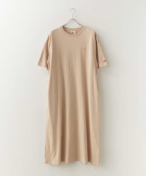 KELTY(ケルティ)の「KELTY/ケルティ ミニロゴ S/S ルーズシルエット ロングTシャツ 秋 秋服 2026年秋冬(Tシャツ/カットソー・レディース・ホワイト/ブラック/ベージュ/ネイビー/ヘザーグレー・FREE)」の12枚目の写真
