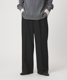 green label relaxing（グリーンレーベルリラクシング）の「【WEB限定】＜at ease＞オルマイ ワイド パンツ ウォッシャブル ストレッチ UVカット（その他パンツ）」