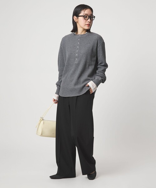 WEB限定】＜at ease＞オルマイ ワイド パンツ ウォッシャブル