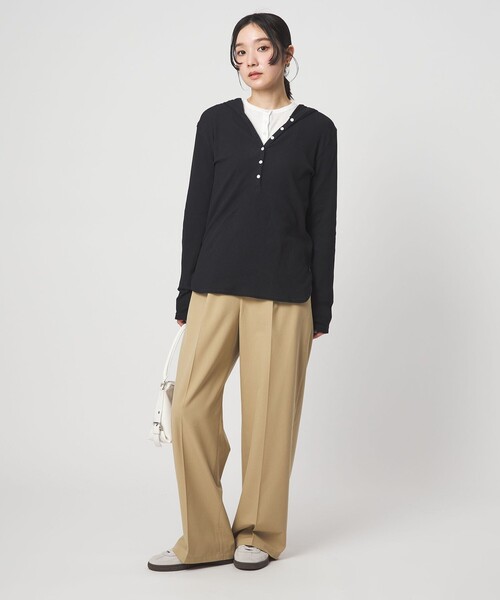 WEB限定】＜at ease＞オルマイ ワイド パンツ ウォッシャブル