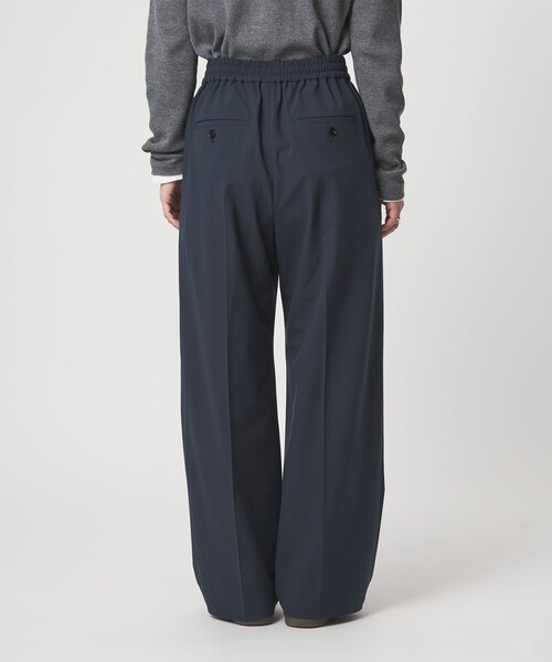 green label relaxing(グリーンレーベルリラクシング)の「【WEB限定】<at ease>オルマイ ワイド パンツ ウォッシャブル ストレッチ UVカット(その他パンツ・レディース・ダークブラウン/ネイビー/ブラック/ベージュ・SHORT/TALL/34/42/40/38/36)」の9枚目の写真