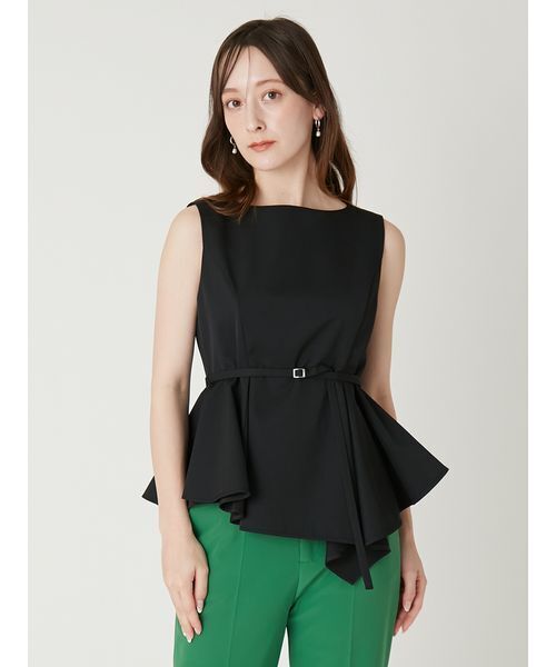 FRAY I.D（フレイアイディー）の「アシメペプラムチュニック（その他トップス・レディース・ブラック/ホワイト/インディゴブルー・0/1）」の13枚目の写真