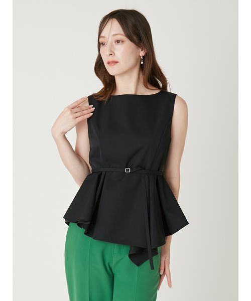 FRAY I.D（フレイアイディー）の「アシメペプラムチュニック（その他トップス・レディース・ブラック/ホワイト/インディゴブルー・0/1）」の14枚目の写真