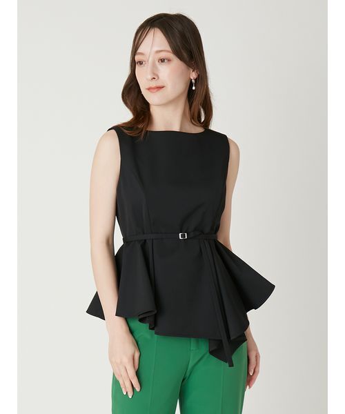 FRAY I.D（フレイアイディー）の「アシメペプラムチュニック（その他トップス・レディース・ブラック/ホワイト/インディゴブルー・0/1）」の15枚目の写真