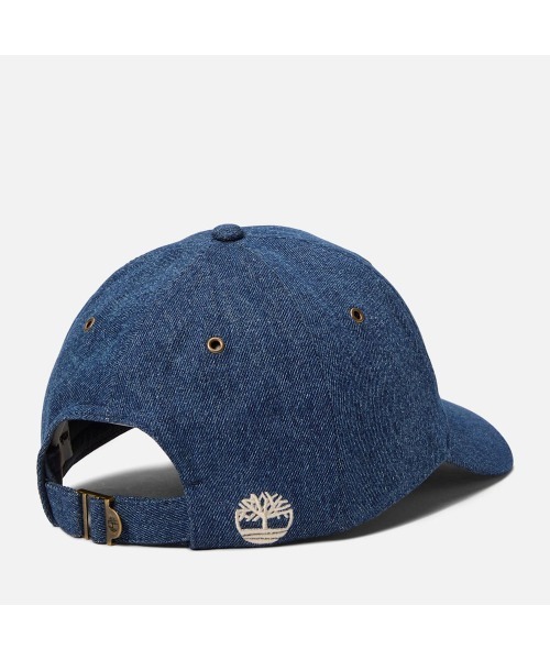 Timberland（ティンバーランド）の「デニム バーシティー ベースボール キャップ（キャップ・メンズ・ネイビー・FREE）」の2枚目の写真