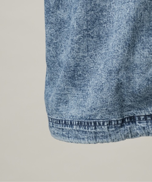 CASPER JOHN(キャスパージョン)の「Chemical zip CPO shirts/ケミカルジップCPOシャツ(シャツ/ブラウス・メンズ・ブルー/ブラック・LARGE/MEDIUM/SMALL/X-SMALL)」の22枚目の写真
