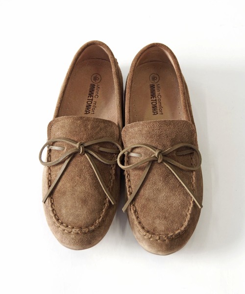 Minnetonka(ミネトンカ)の「MINNETONKA(ミネトンカ) / ローファーモック Men’s LOAFER MOC(モカシン/デッキシューズ・メンズ・ブラウン/ブラック・10/9/8/7)」の10枚目の写真