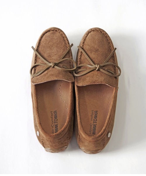 Minnetonka(ミネトンカ)の「MINNETONKA(ミネトンカ) / ローファーモック Men’s LOAFER MOC(モカシン/デッキシューズ・メンズ・ブラウン/ブラック・10/9/8/7)」の12枚目の写真