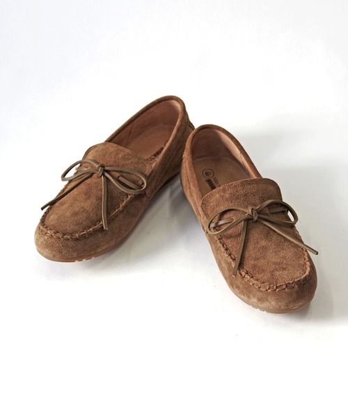 Minnetonka(ミネトンカ)の「MINNETONKA(ミネトンカ) / ローファーモック Men’s LOAFER MOC(モカシン/デッキシューズ・メンズ・ブラウン/ブラック・10/9/8/7)」の6枚目の写真