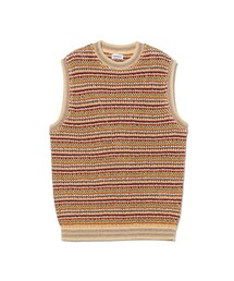 fennica | COOHEM / SUKE BORDER KNIT VEST ニットベスト(ベスト)