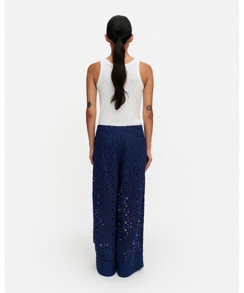 marimekko(マリメッコ)の「Sh Lados Keidas / Trousers(スラックス・レディース・ネイビー・36/34/38/40)」の3枚目の写真